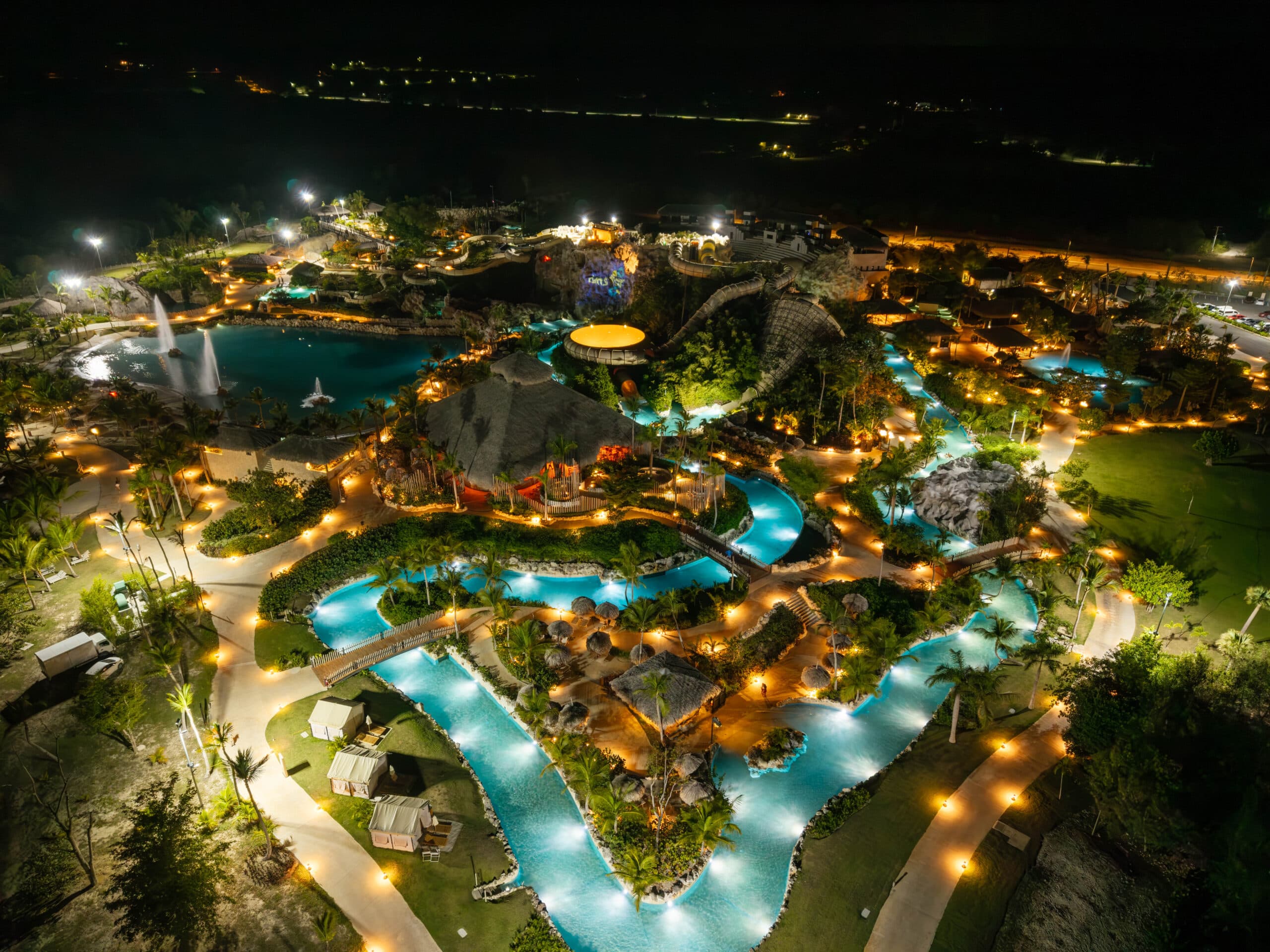 El Dorado Water Park Night